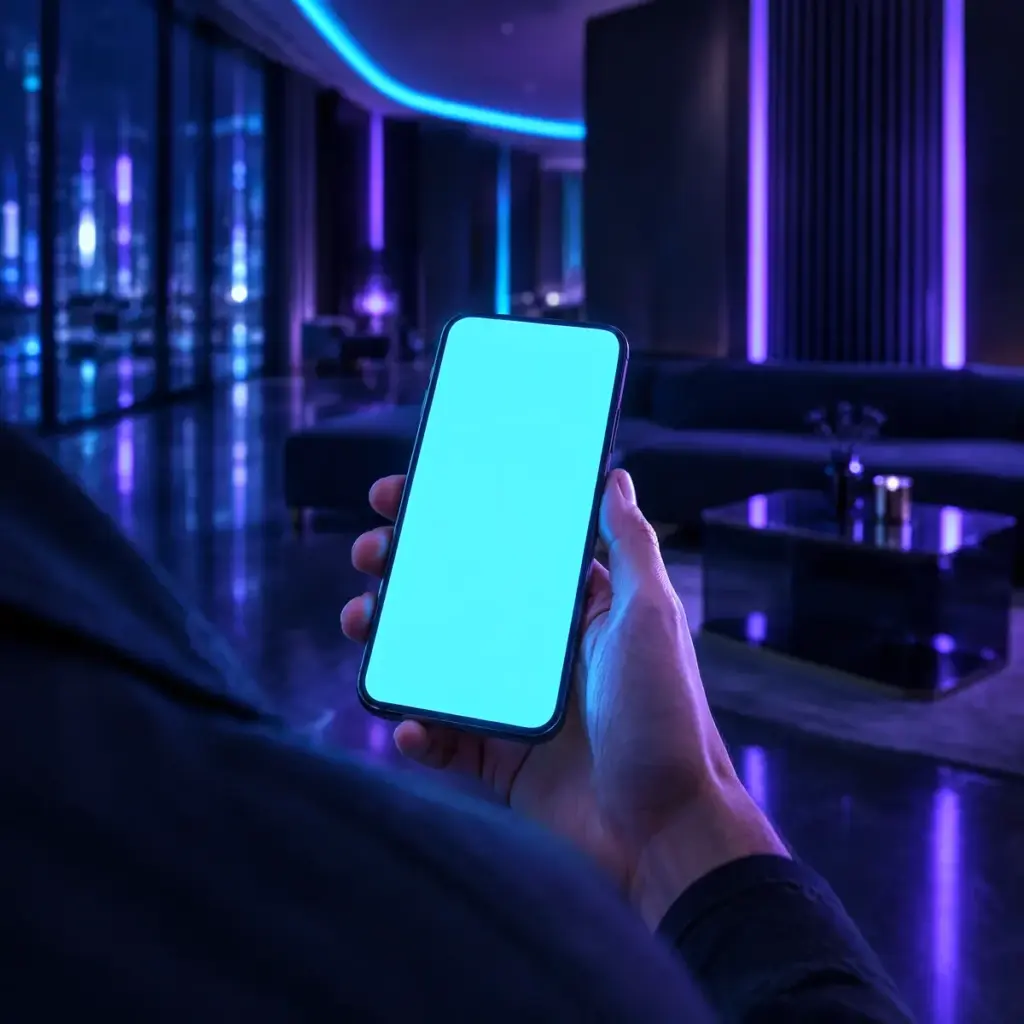 Điện thoại hiển thị giao diện thanh toán bằng mã QR